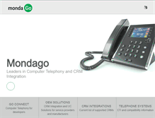 Tablet Screenshot of mondago.com